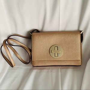 Kate Spade Silver/Pink Leather Slim Crossbody Bags
